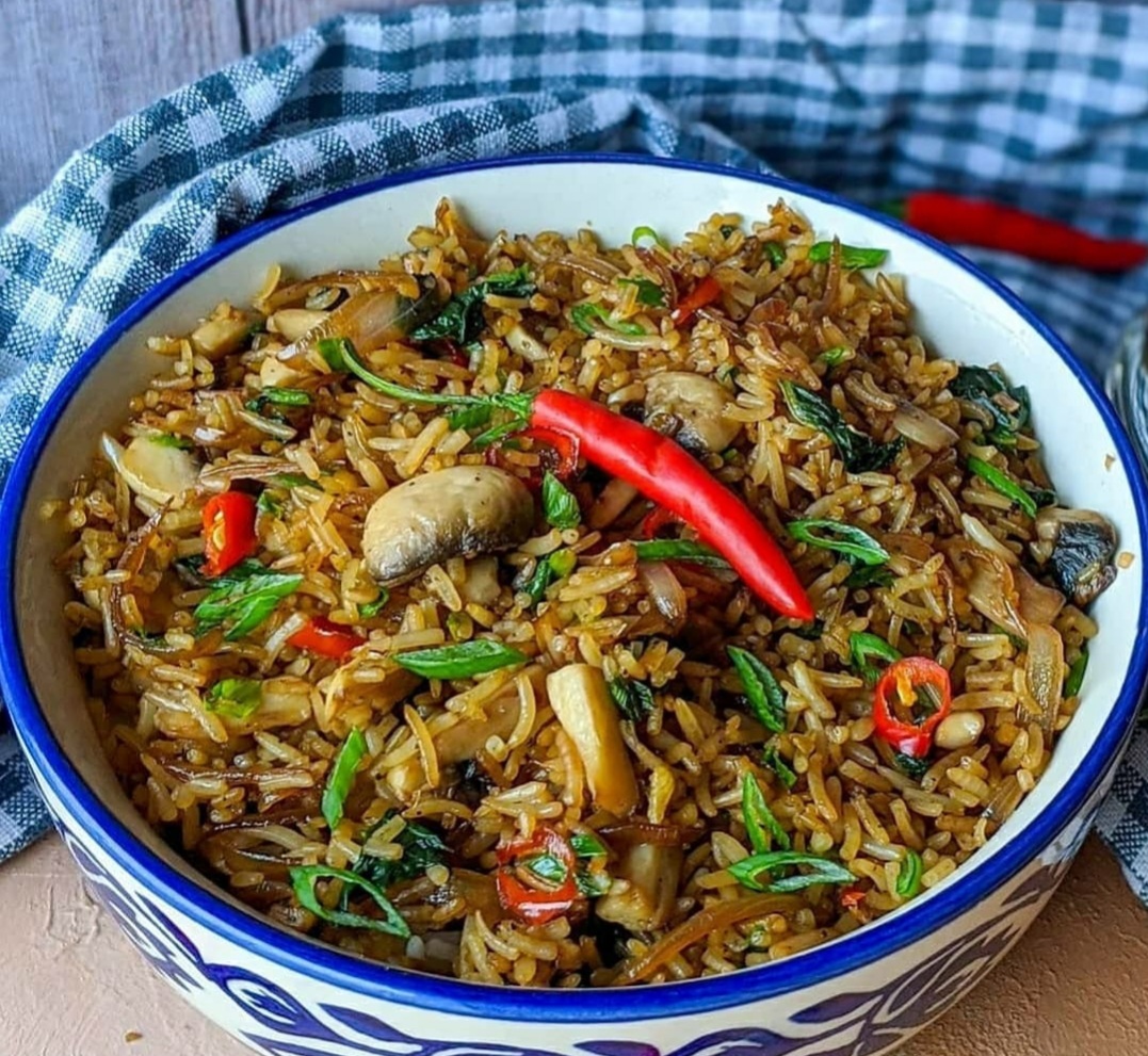 How To Make Vegan Thai Basil Fried Rice Recipe