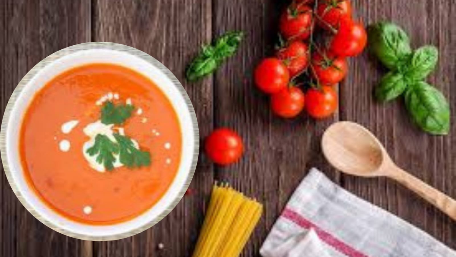 Easy To Make Garlic-Tomato Soup Recipe